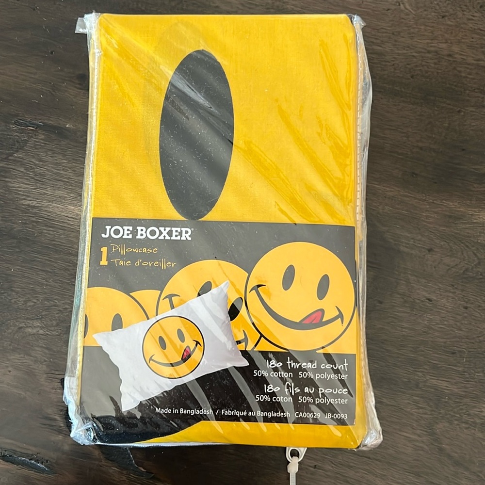 Joe Boxer pillow case. NWOT
